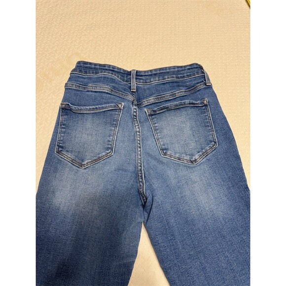Old Navy Rockstar Super Skinny High Rise Jeans Womens Size 4 Medium Wash - Picture 5 of 7